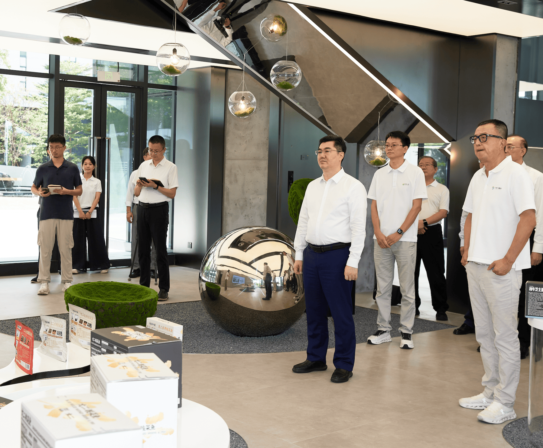 孙志洋市长调研开云(中国)官方网站
集团全国供应链中心基地
